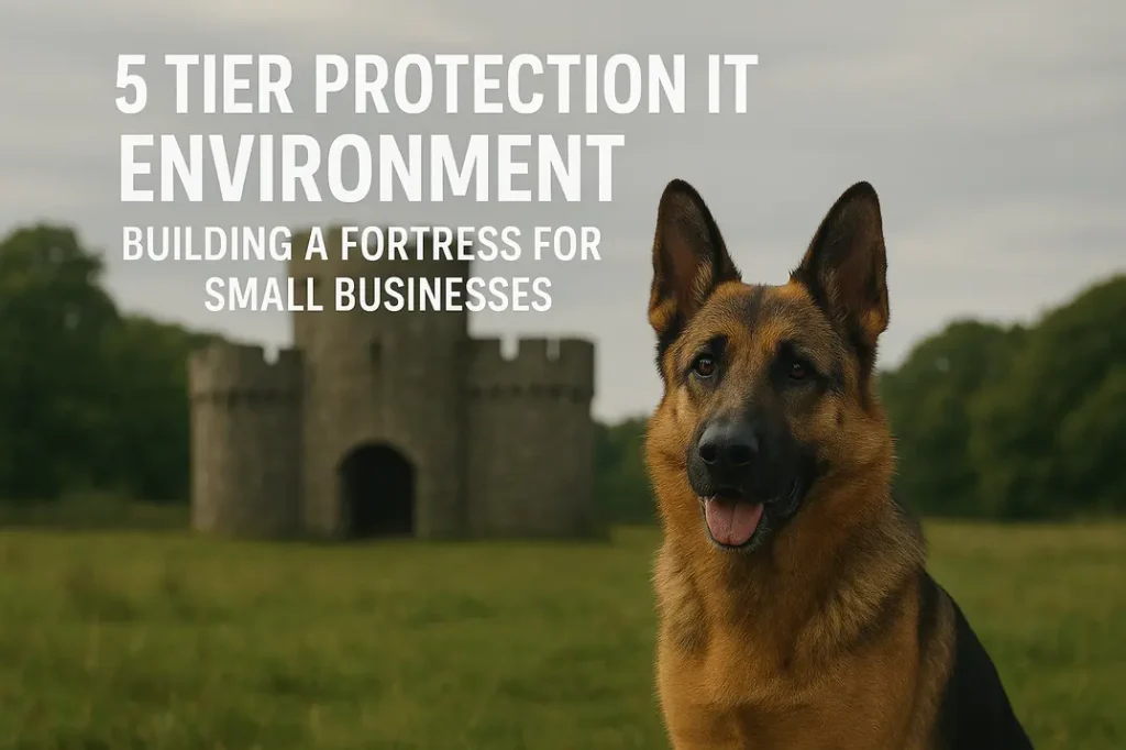 5 Tier Protection IT Environment: Building a Fortress for Small Businesses 2 Title dog 2